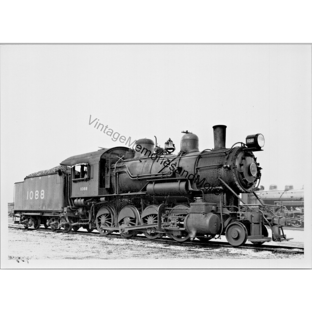 Vtg Louisville & Nashville Railroad 1088 Steam Locomotive 5"X7 Real Photo T2-105